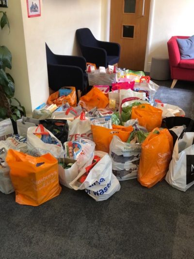 Fulham Food Bank donations